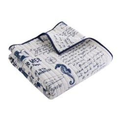 Beach Life Quilted Throw - Levtex Home -Home Textiles Store GUEST d9c09b26 8bd6 4e2c b233 bf61ea59ed53