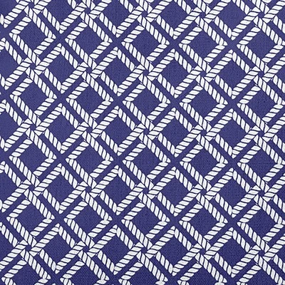 E By Design Geometric Rope Rigging Decorative Throw Pillow Indigo: Square Indoor Cushion, Nautical Theme, Polyester Fiber Fill 4 E By Design Geometric Rope Rigging Decorative Throw Pillow Indigo: Square Indoor Cushion, Nautical Theme, Polyester Fiber Fill - Image 2