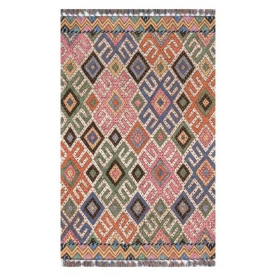 Tahoe Bleeker Geometric Tufted Accent Rug - Momeni 8 Tahoe Bleeker Geometric Tufted Accent Rug - Momeni - Image 6