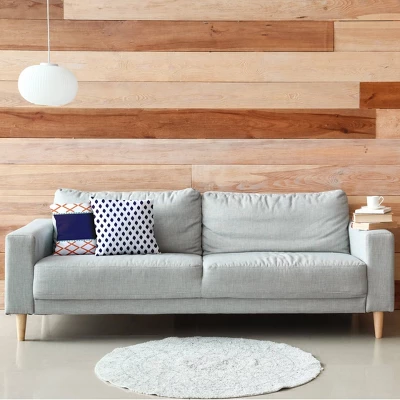 16"x16" Spring Ikat Geometric Print Square Throw Pillow Navy - E By Design 4 16"x16" Spring Ikat Geometric Print Square Throw Pillow Navy - E By Design - Image 2