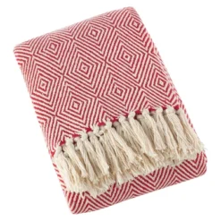 50"x60" Soft Cotton Diamond Weave Throw Blanket - Saro Lifestyle 18 50"x60" Soft Cotton Diamond Weave Throw Blanket - Saro Lifestyle -Home Textiles Store GUEST df23e655 7c6f 4383 985d b8a08d8bdf5e