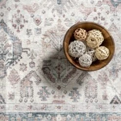 NuLOOM Bex Faded Stain-Resistant Machine Washable Area Rug -Home Textiles Store GUEST e14996e7 7413 4e4d 8358 b8fc1f4e1cea