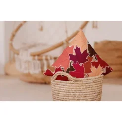 16"x16" Leaf Pile Square Throw Pillow - E By Design -Home Textiles Store GUEST e2285232 3cd1 400b b9c5 d6179347f1a1