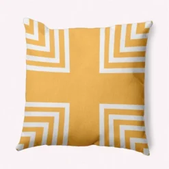 16"x16" Corner Striped Square Throw Pillow - E By Design -Home Textiles Store GUEST e35d5b1c 25ab 4f8d bada 3431bb8a473e