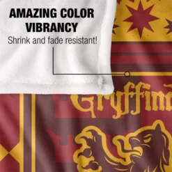 Harry Potter Gryffindor Plaid Sigil Officially Licensed Silky Touch Super Soft Throw Blanket 50" X 60" -Home Textiles Store GUEST e3b187aa 46bd 4d51 b3e0 5634ed9d5a13