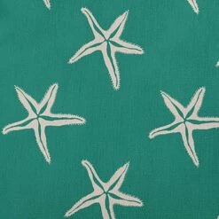16"x16" Starfish Beach Square Throw Pillow - E By Design