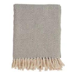 50"x60" Soft Cotton Diamond Weave Throw Blanket - Saro Lifestyle 14 50"x60" Soft Cotton Diamond Weave Throw Blanket - Saro Lifestyle -Home Textiles Store GUEST e846ea1c 0142 4f49 9ad1 587823606e43
