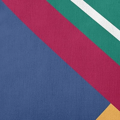 16"x16" Bold Shapes Square Throw Pillow - E By Design 3 16"x16" Bold Shapes Square Throw Pillow - E By Design