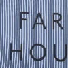 16"x16" 'Farm House' Ticking Square Throw Pillow - E By Design