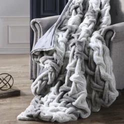 Modern Threads Reversible Faux Fur Braided Throw. 7 Modern Threads Reversible Faux Fur Braided Throw. -Home Textiles Store GUEST ed3a665e 8e18 45ad aa78 0fae81e46c8a