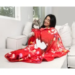 Toynk Sprinkle Donut Round Fleece Throw Blanket | 60 Inches -Home Textiles Store GUEST eed51e8c 22b8 43dd a670 721df2299326