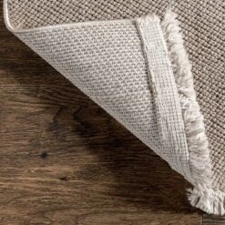 NuLOOM Solid Farmhouse Fringe Area Rug 16 NuLOOM Solid Farmhouse Fringe Area Rug -Home Textiles Store GUEST ef869718 6c05 4da8 b9f1 74754b869517