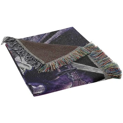 NORTHWEST Star Wars Woven Tapestry Throw Blanket, 48" X 60", Midnight Vader 6 NORTHWEST Star Wars Woven Tapestry Throw Blanket, 48" X 60", Midnight Vader - Image 4