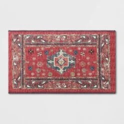 Vintage Persian Medallion Kitchen Rug Red - Threshold™ -Home Textiles Store GUEST f16c5267 d313 4240 bf0d 05c7103b80bd