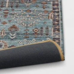 5'x7' Woven Flatweave Area Rug Blue - Threshold™ -Home Textiles Store GUEST f1e99fa8 a729 48e7 b212 b01dec6deefc