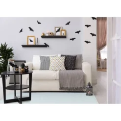 16"x16" Halloween Critters Square Throw Pillow - E By Design -Home Textiles Store GUEST f22f84df 6aa0 465f 8c51 4c3e803a53ab