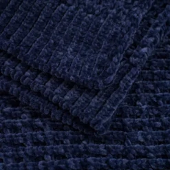 50"x60" Shiny Waffle Chenille Knit Throw Blanket - Evergrace -Home Textiles Store GUEST f4379f0e d6bf 4086 b790 ab8e5b43ced2