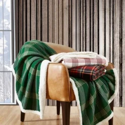 50"x60" Union Bay Plaid Reversible Throw Blanket - Eddie Bauer -Home Textiles Store GUEST f58d7182 acfb 49fa bd20 85781ff89f50