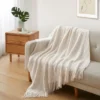 Peace Nest 50"x60" Diamond Knit Throw Blanket 2 Peace Nest 50"x60" Diamond Knit Throw Blanket -Home Textiles Store GUEST f5929b5a 43f3 4a66 a153 94d2d007ffdd