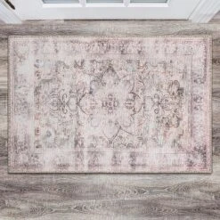 World Rug Gallery Bohemian Distressed Vintage Machine Washable Area Rug 18 World Rug Gallery Bohemian Distressed Vintage Machine Washable Area Rug -Home Textiles Store GUEST f94978e6 1a33 4b25 8547 c75344bd6166