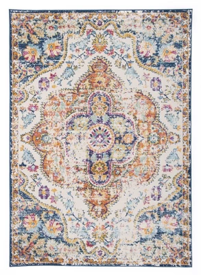 World Rug Gallery Distressed Vintage Bohemian Area Rug 8 World Rug Gallery Distressed Vintage Bohemian Area Rug - Image 6