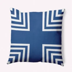 16"x16" Corner Striped Square Throw Pillow - E By Design -Home Textiles Store GUEST fb01a726 1269 4e4c 823f 9b1f0fc222d3