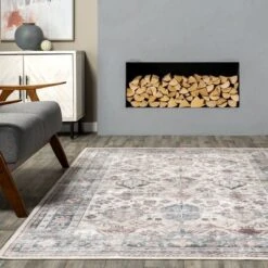 NuLOOM Bex Faded Stain-Resistant Machine Washable Area Rug -Home Textiles Store GUEST fc8c7dc4 85b4 4b93 a976 de575e55642a
