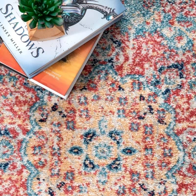 Verona Vintage Persian Style Area Rug - NuLOOM 7 Verona Vintage Persian Style Area Rug - NuLOOM - Image 5